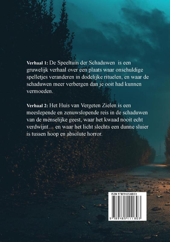 Achterkant van Horror