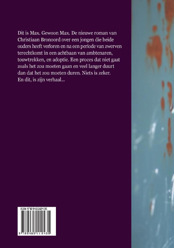 Achterkant van G'woon Max