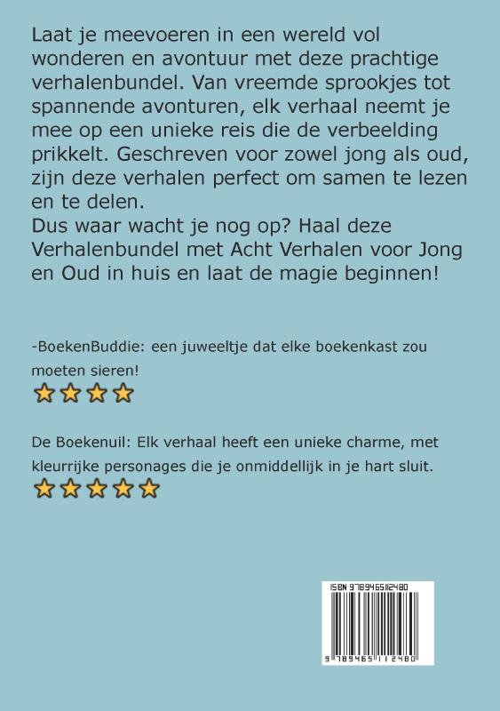 Achterkant van De Verhalenbundel