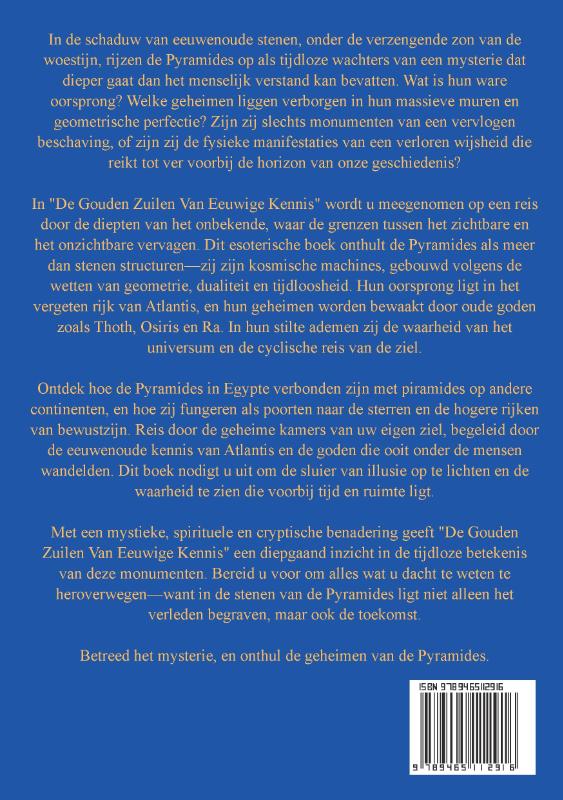 Achterkant van De Gouden Zuilen Van Eeuwige Kennis