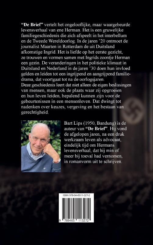 Achterkant van De Brief