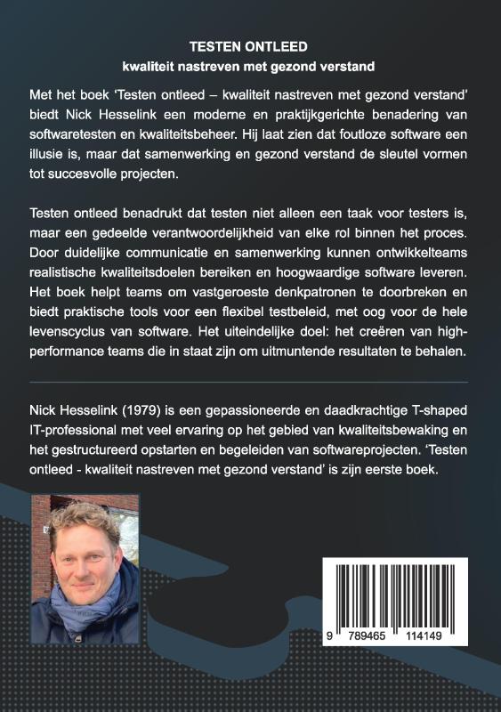 Achterkant van Testen ontleed