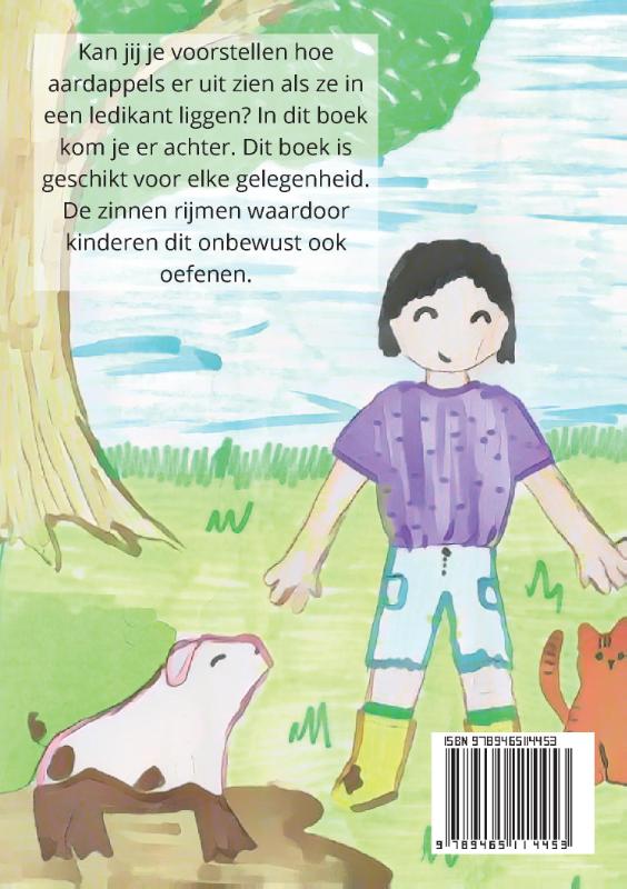 Achterkant van A tot Z kinder Versjes