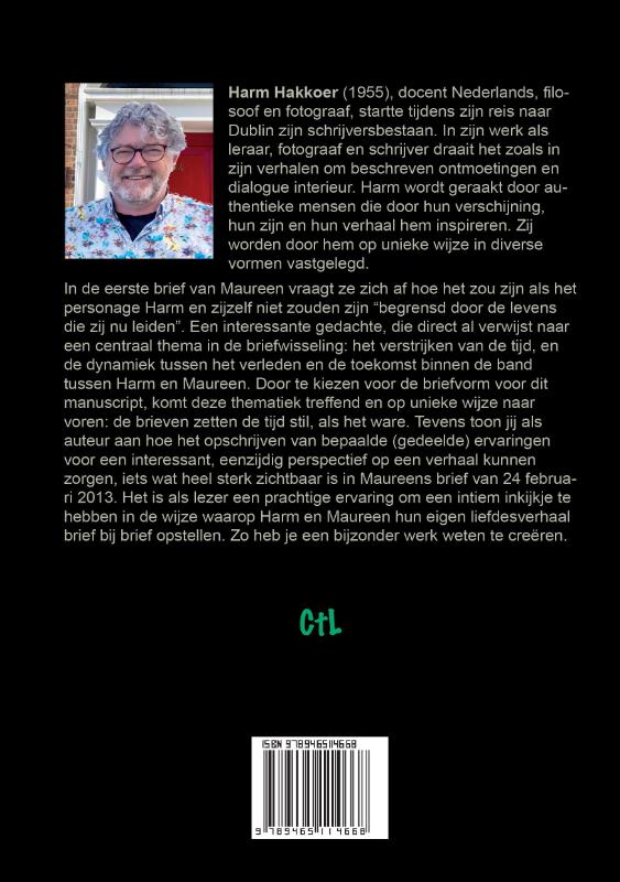 Achterkant van Als de moed ontbreekt, PAPERBACK