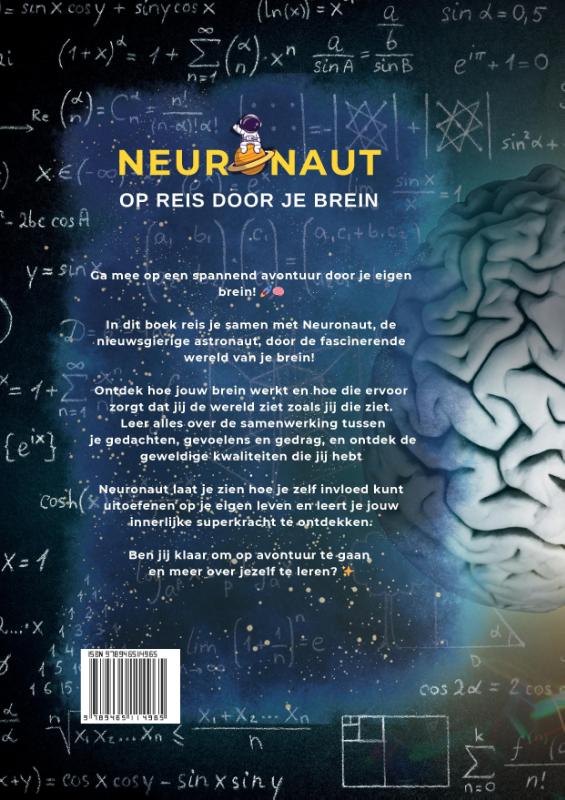 Achterkant van Neuronaut - Op reis door je Brein