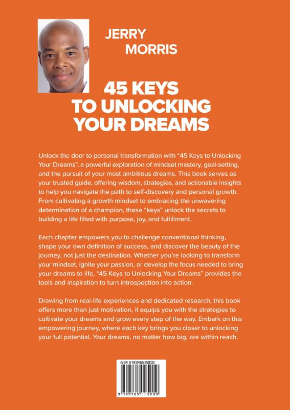 Achterkant van 45 Keys to unlocking your dreams