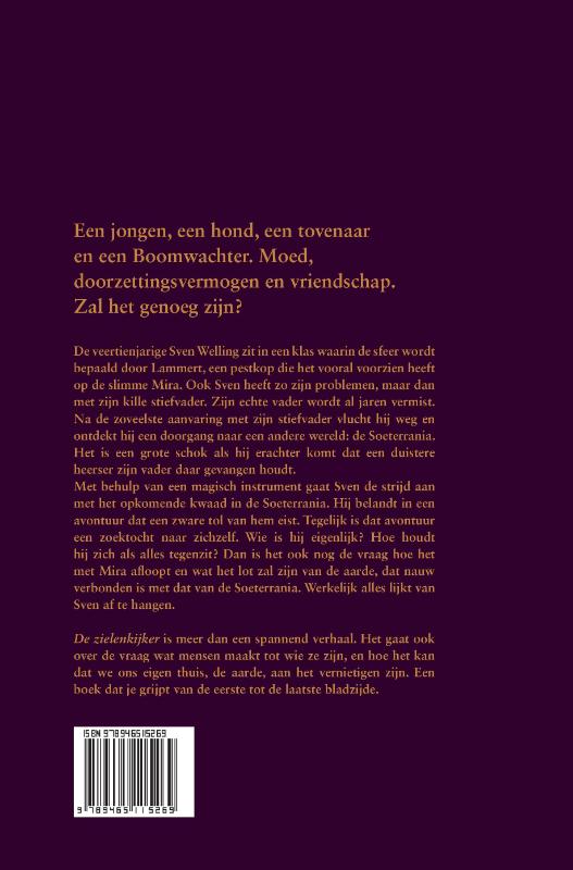 Achterkant van De zielenkijker