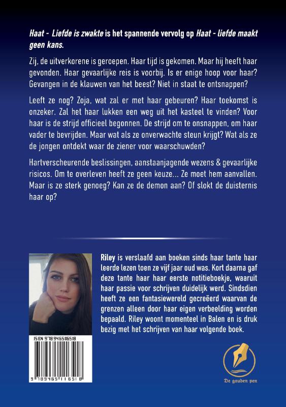 Achterkant van Haat