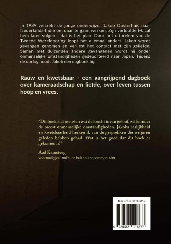Achterkant van Brieven aan M.