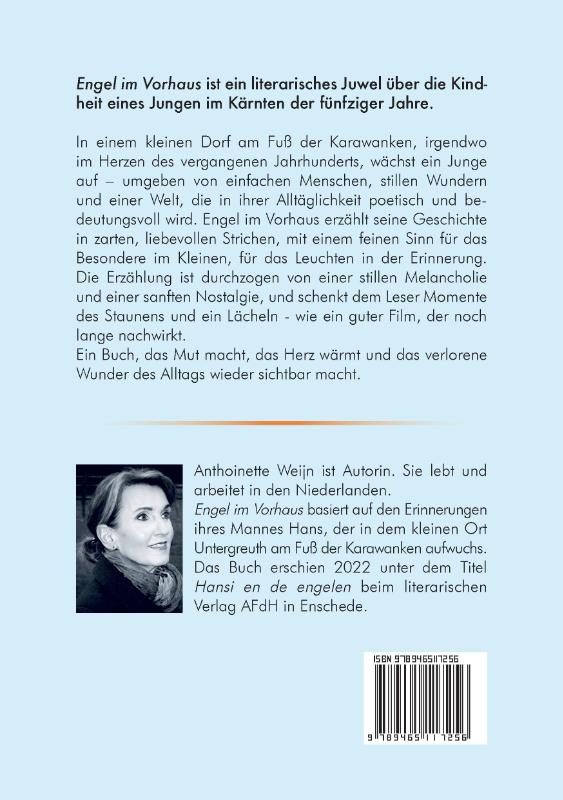 Achterkant van Engel im Vorhaus