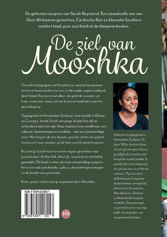 Achterkant van De ziel van Mooshka