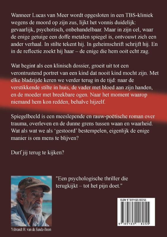 Achterkant van Spiegelbeeld