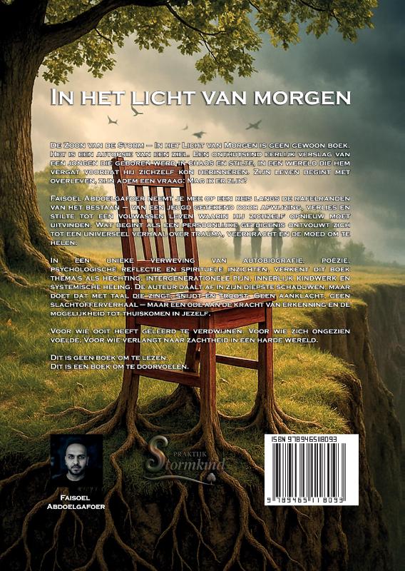Achterkant van De Zoon van de Storm