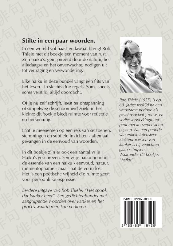 Achterkant van Haiku