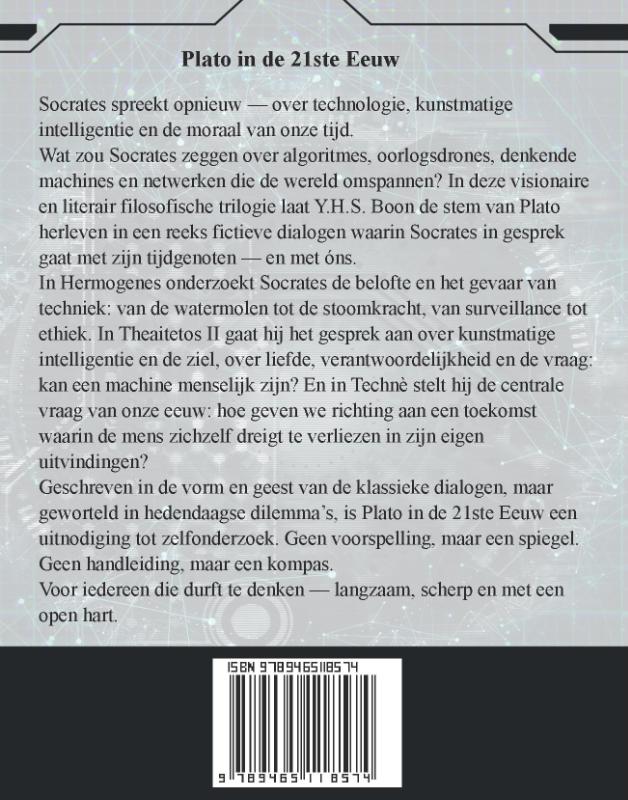 Achterkant van Plato in de 21ste Eeuw