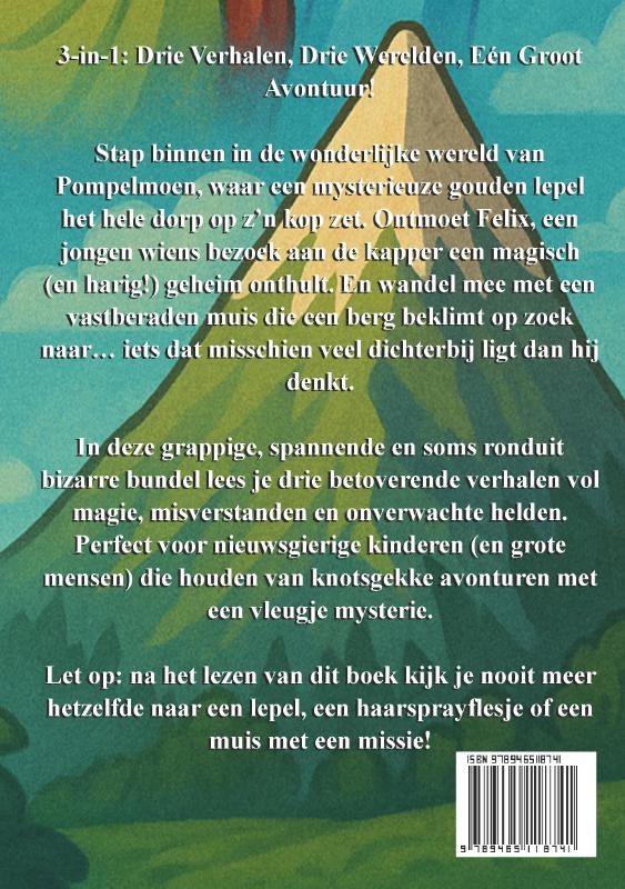 Achterkant van Drie Kinderverhalen (Omnibus)