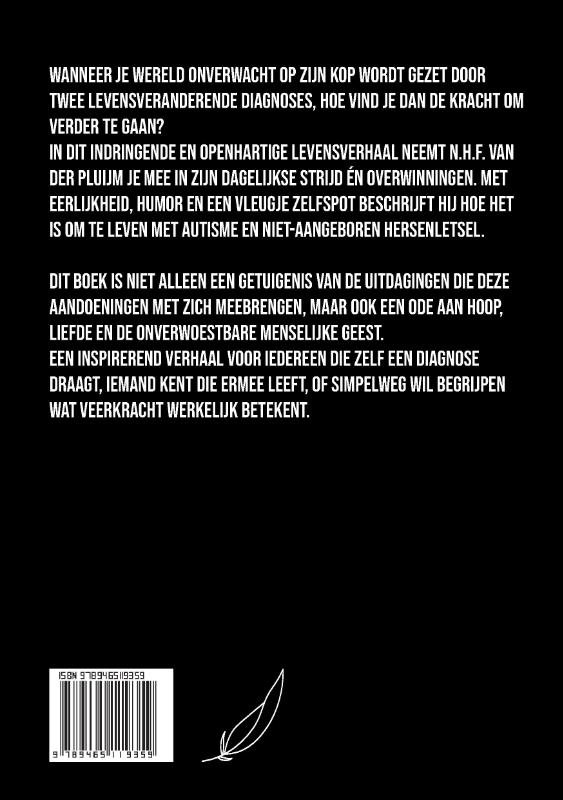 Achterkant van Hoe overleef ik mijn diagnose