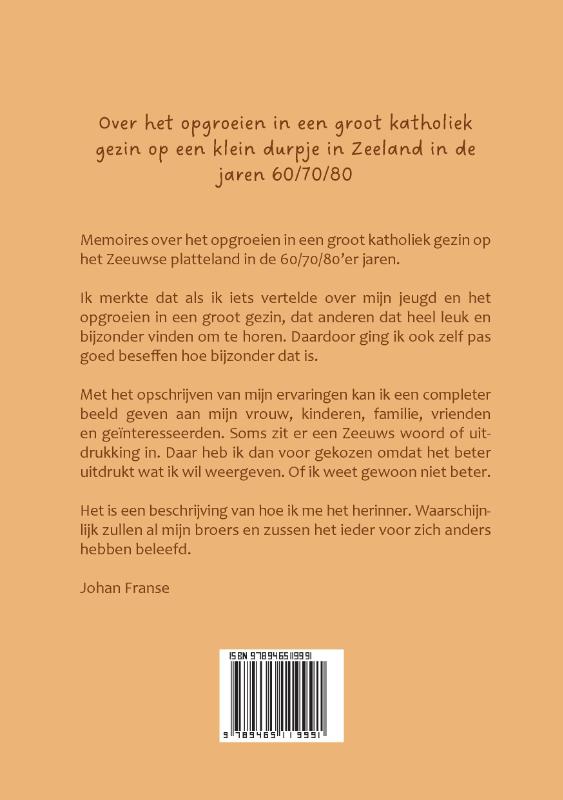 Achterkant van Volle bak
