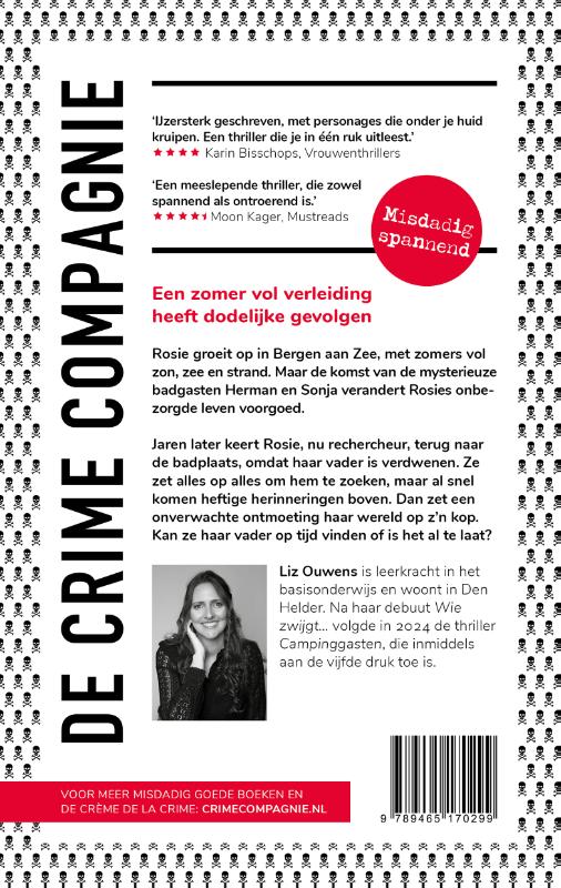 Achterkant van Badgasten