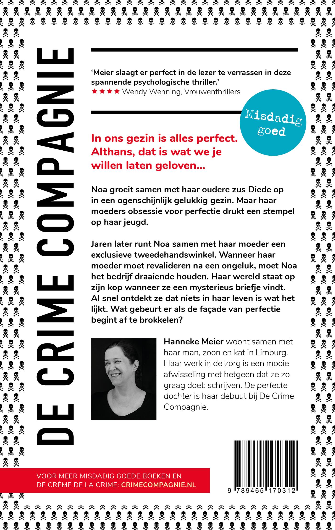 Achterkant van De perfecte dochter