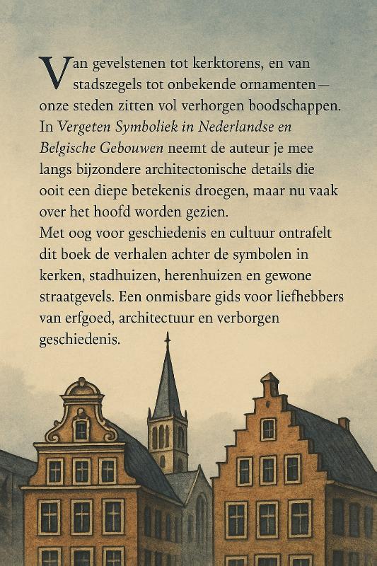 Achterkant van Vergeten Symboliek in Nederlandse en Belgische Gebouwen