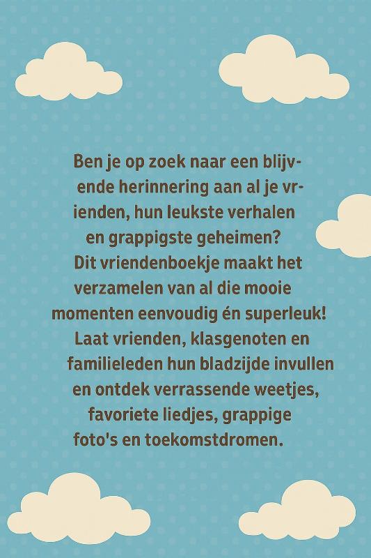 Achterkant van Helikopter Vriendenboekje