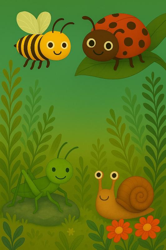 Achterkant van Insecten Vriendenboekje