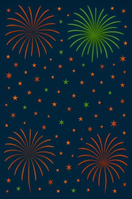 Achterkant van Vuurwerk Vriendenboekje