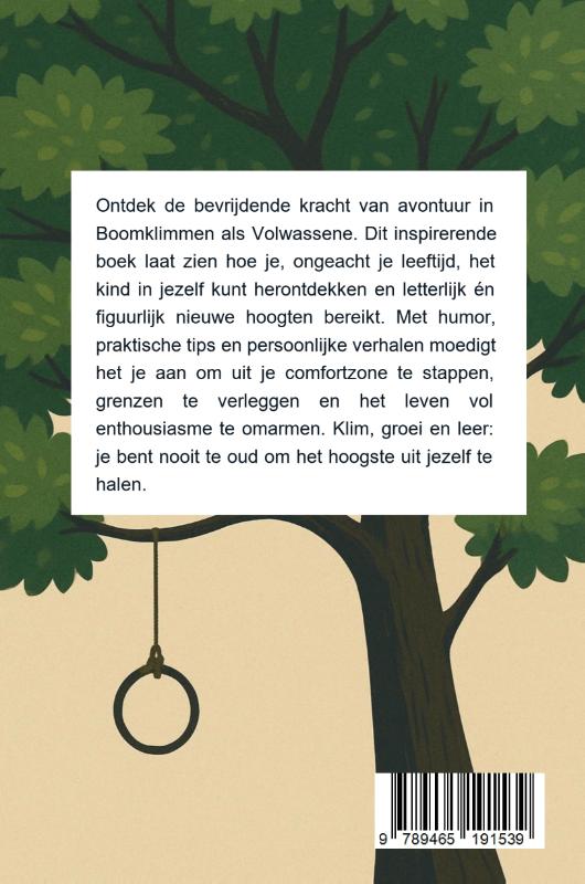 Achterkant van Boomklimmen als Volwassene