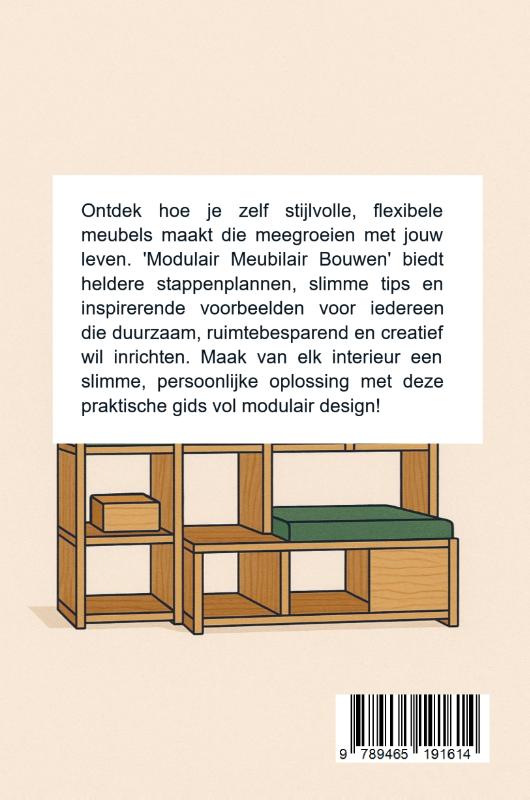 Achterkant van Modulair Meubilair Bouwen