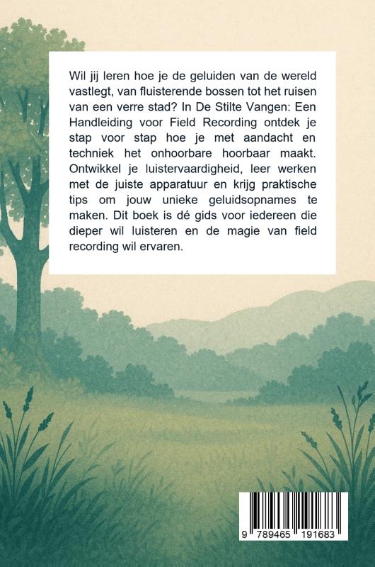 Achterkant van De Stilte Vangen: Een Handleiding voor Field Recording