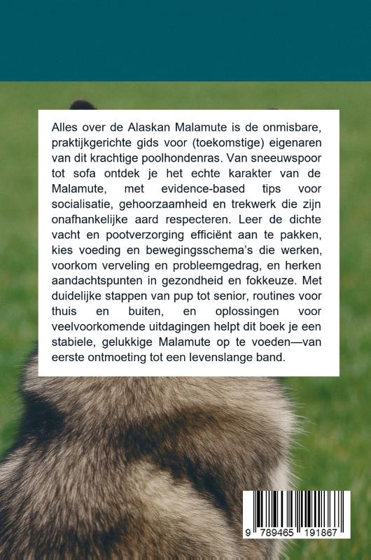Achterkant van Alles over de Alaskan Malamute