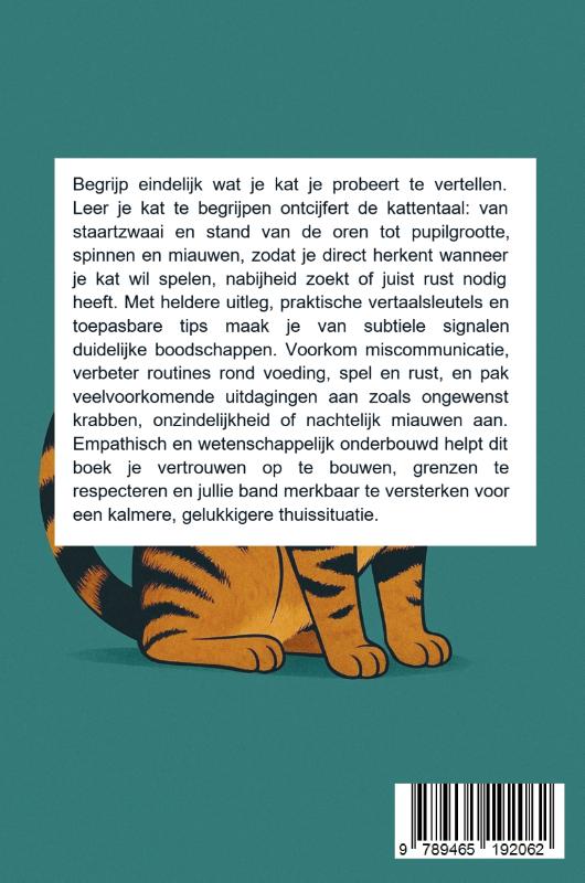 Achterkant van Leer je kat te begrijpen