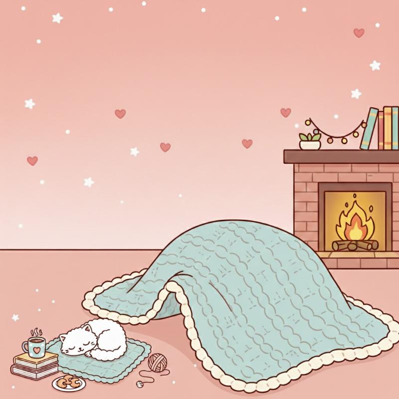Achterkant van Cozy Cat