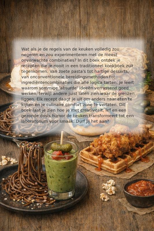 Achterkant van Abseurde Recepten