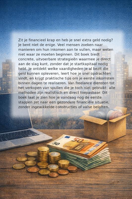 Achterkant van Hoe verdien ik snel geld