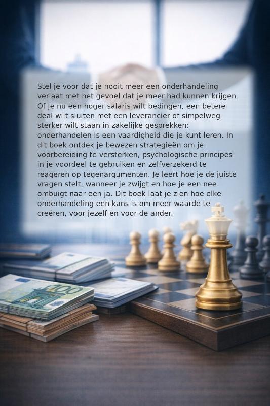 Achterkant van Meer Verdienen door Beter Onderhandelen