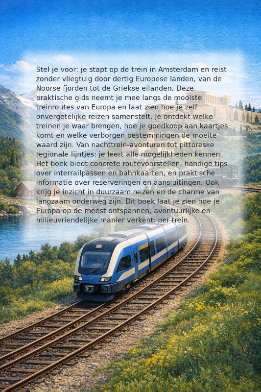Achterkant van Europa per trein ontdekken