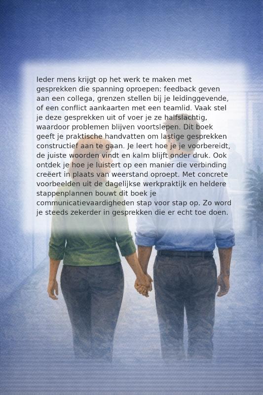 Achterkant van Lastige Gesprekken op je Werk