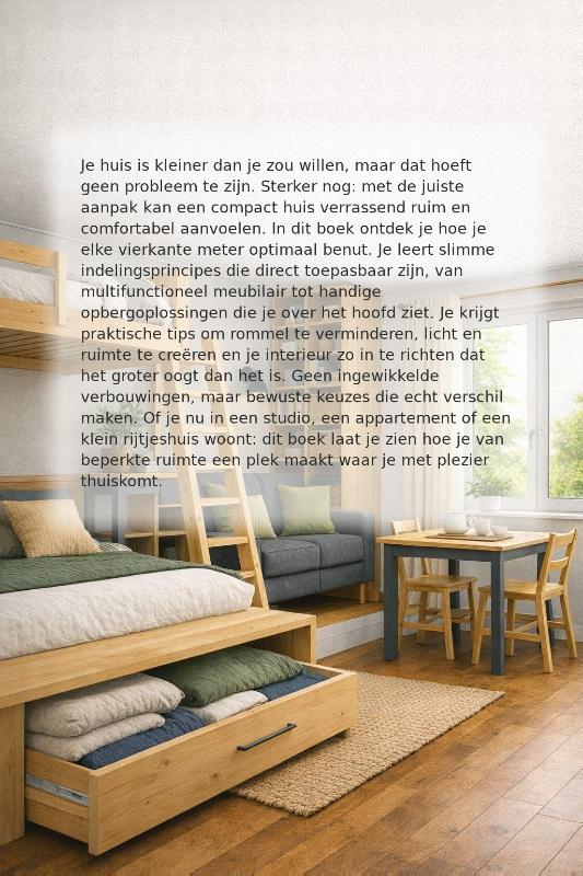Achterkant van Klein Wonen, Slim Inrichten