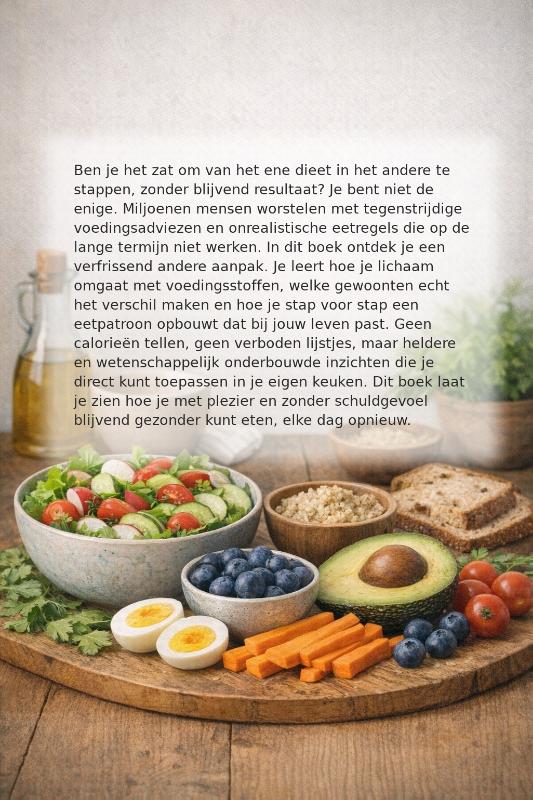 Achterkant van Eet je Gezond zonder Dieet