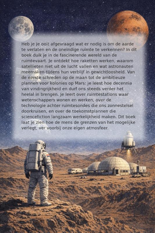 Achterkant van Alles over ruimtevaart