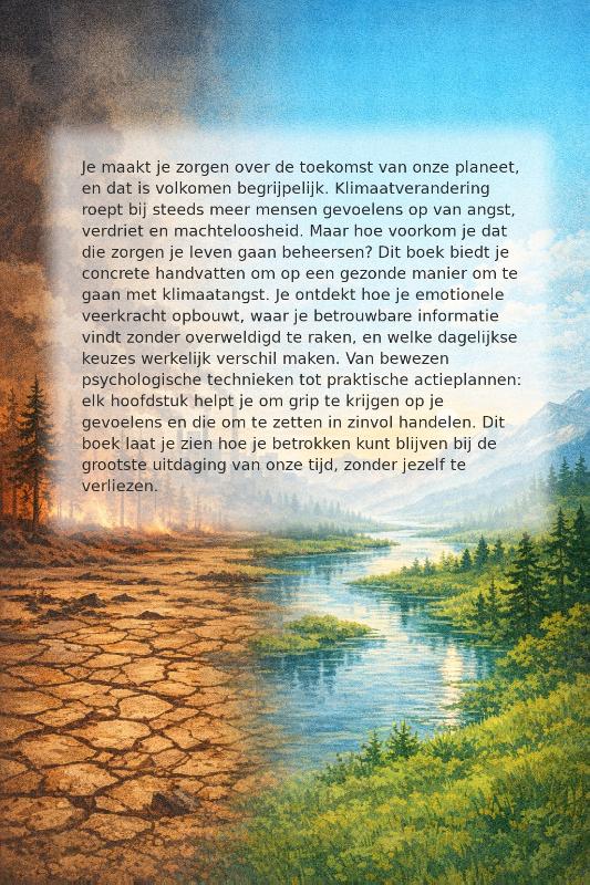 Achterkant van Klimaatangst – Hoe je hoop houdt in een opwarmende wereld