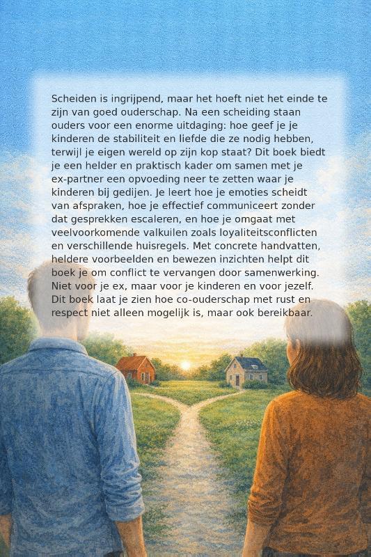 Achterkant van Co-ouderschap zonder Conflict