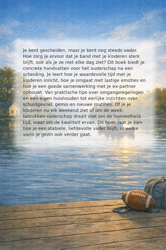 Achterkant van Papa in het Weekend