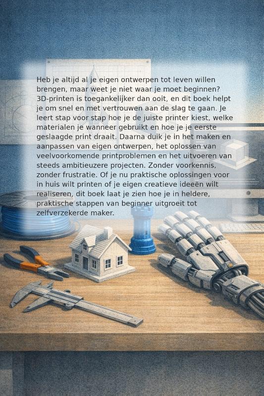 Achterkant van Starten met 3D-Printen