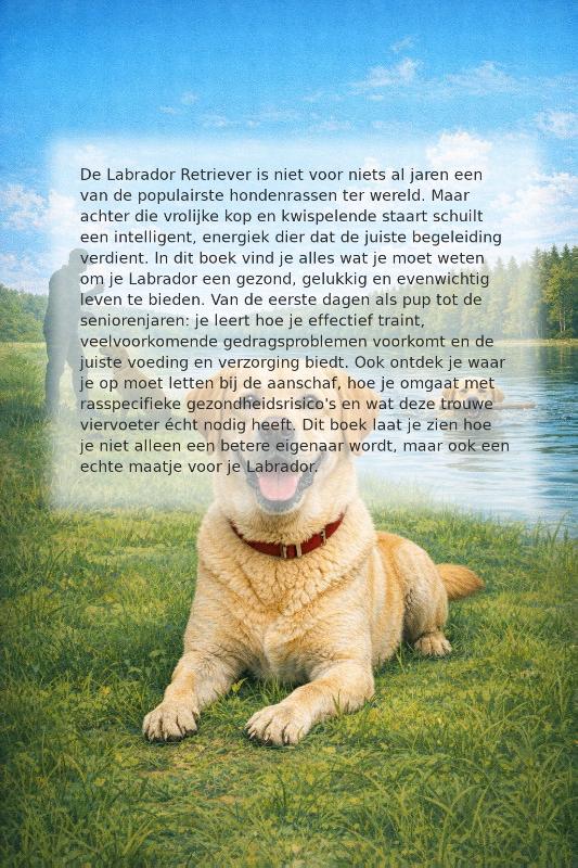 Achterkant van Alles over de Labrador Retriever