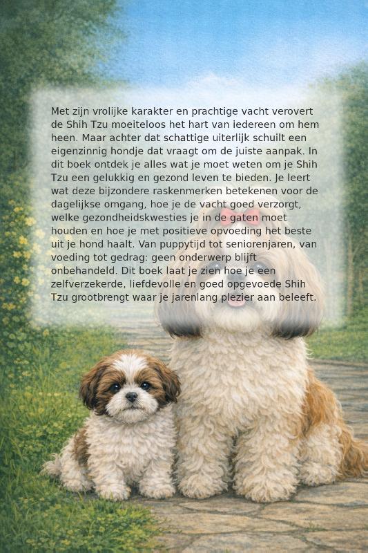 Achterkant van Alles over de Shih Tzu