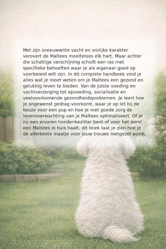 Achterkant van Alles over de Maltees