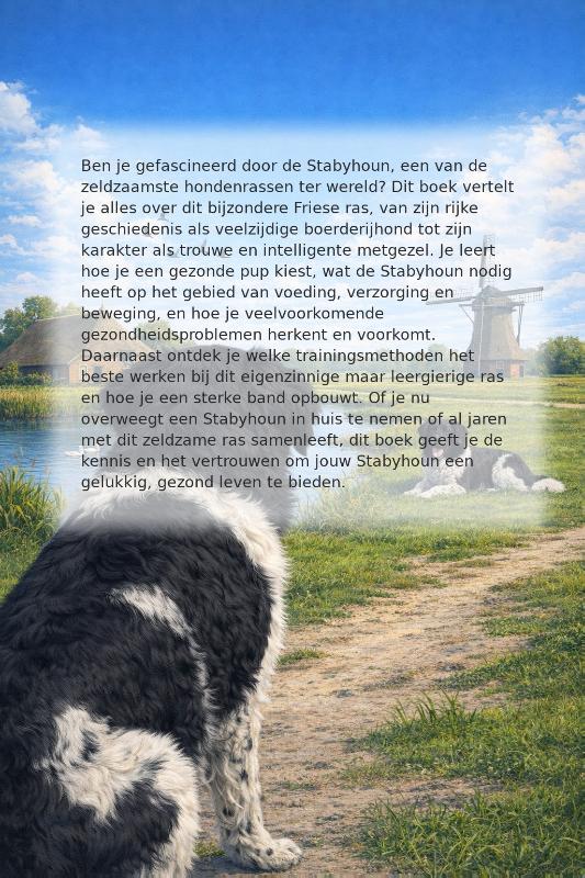 Achterkant van Alles over de Stabyhoun